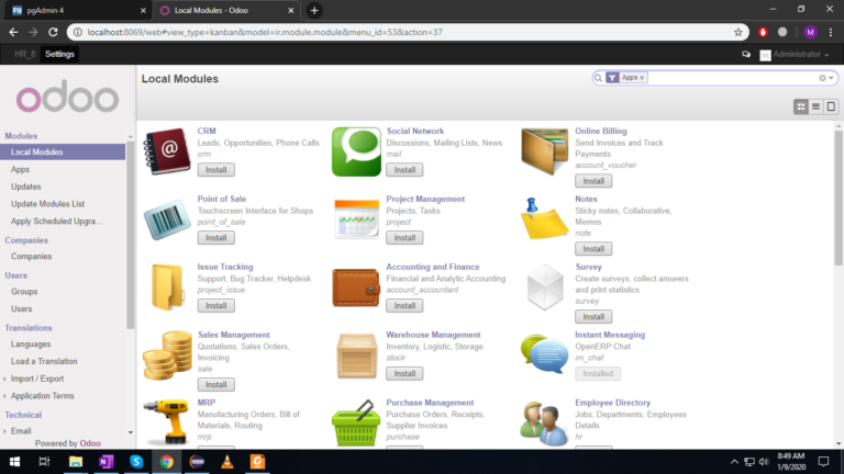 Setting Up The Odoo Development Environment In Windows ESSL